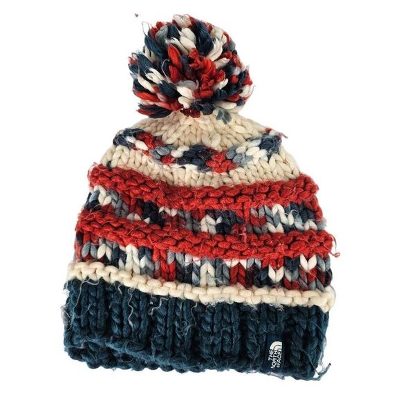 The North Face Accessories - The North Face Beanie Hat Wool Chunky One Size